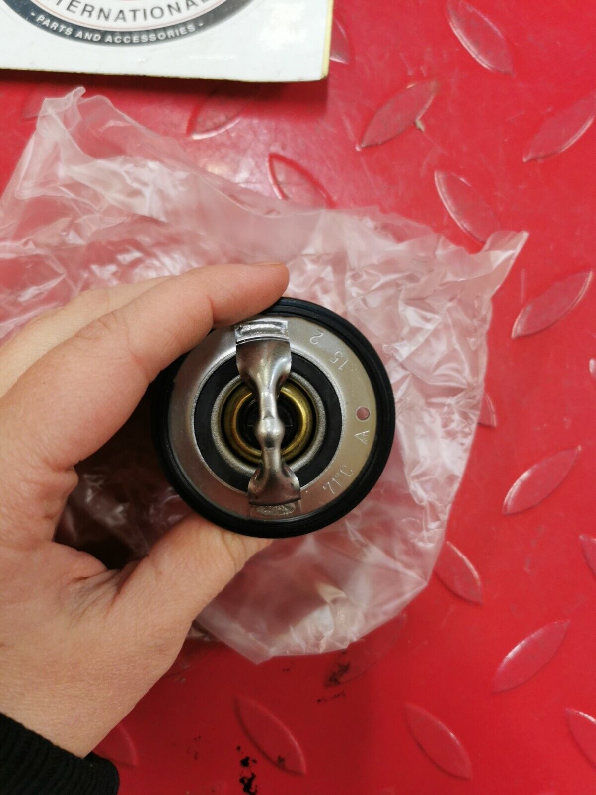 NOS Yamaha FZR6 YZFR6 FZ6R FZ6 R6 THERMOSTAT 5SL-12410-00-00 Y41