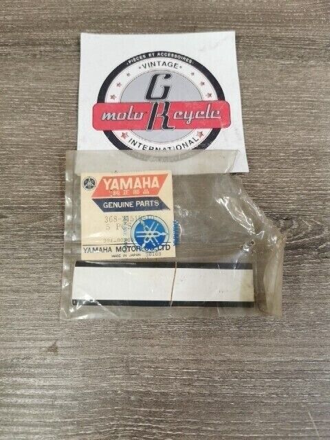 NOS YAMAHA GT80A GTMX STRIPE FENDER CUT (FOR REPRODUCTION) 368-21519-10-00 Y158