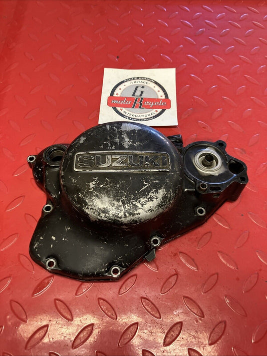 Suzuki RM125 1984 right crankcase clutch cover 2
