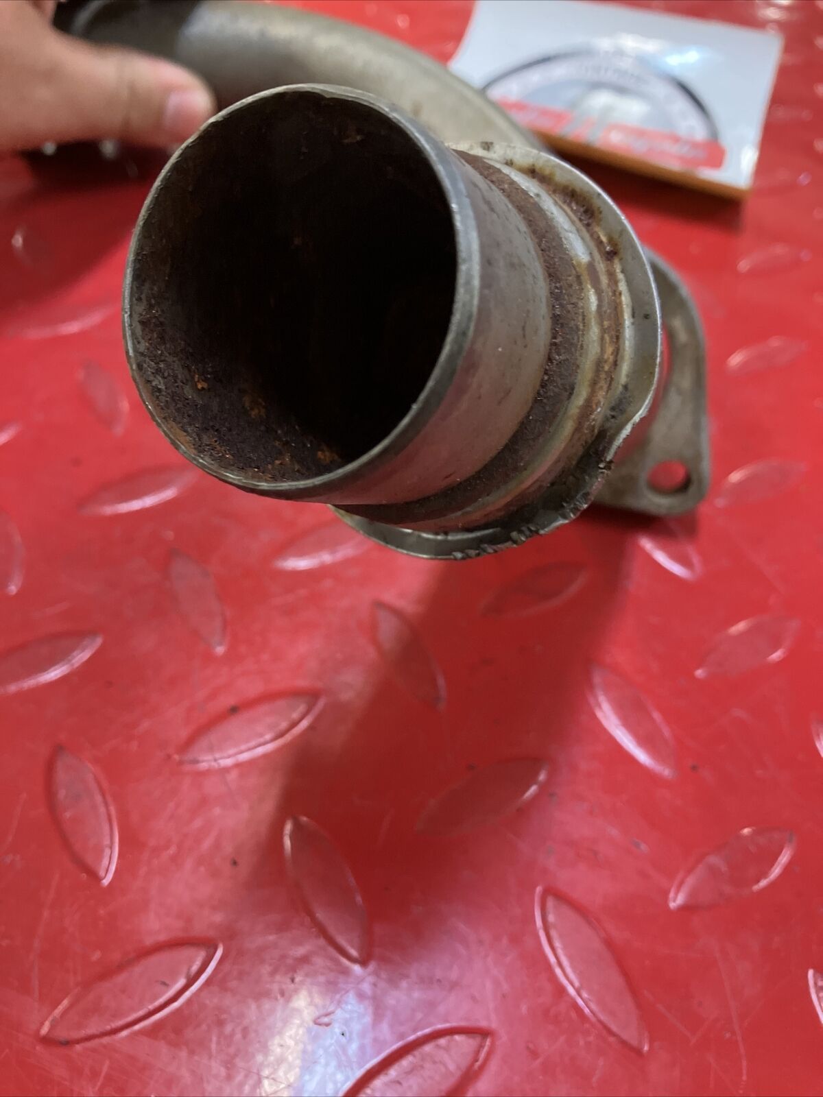 Yamaha RD400 1977 Left exhaust pipe header 1976 1978 3