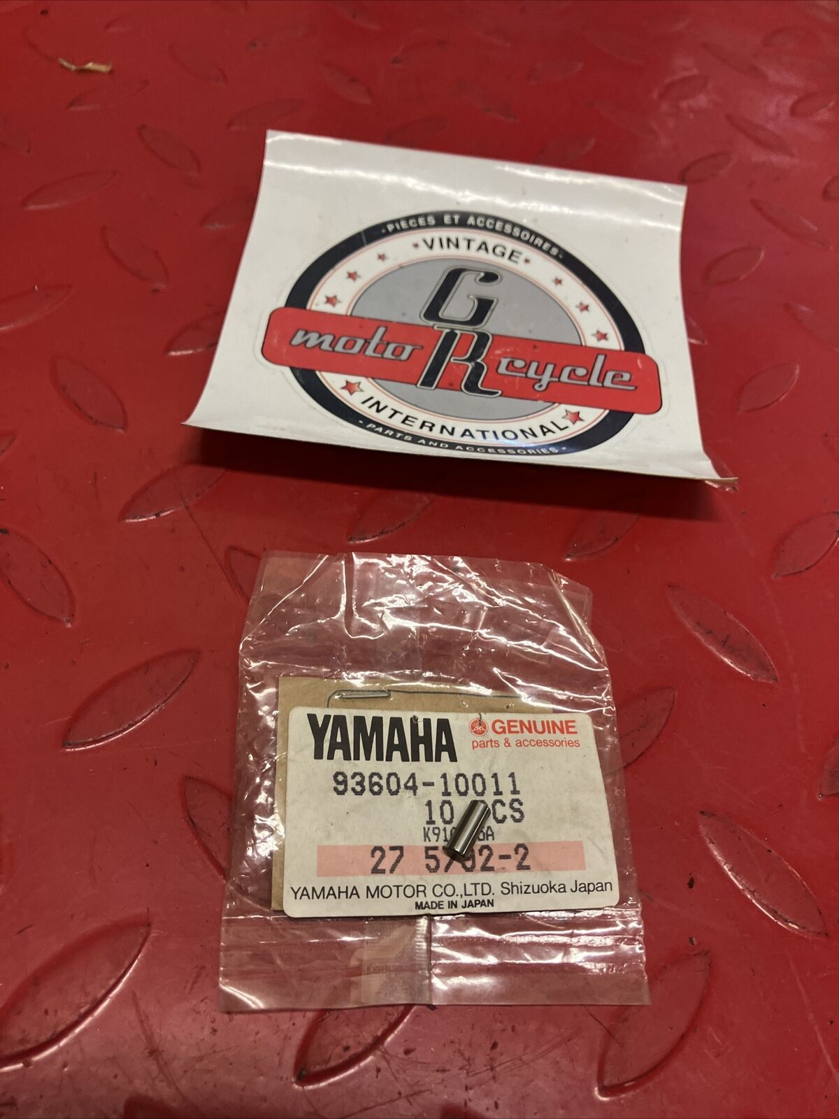 NOS YAMAHA DOWEL PIN 93604-10011-00 Y61