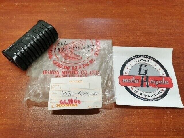 NOS Honda GL1100 PILLION STEP RUBBER 50710-MB9-000 SUB 50710-461-770 H99
