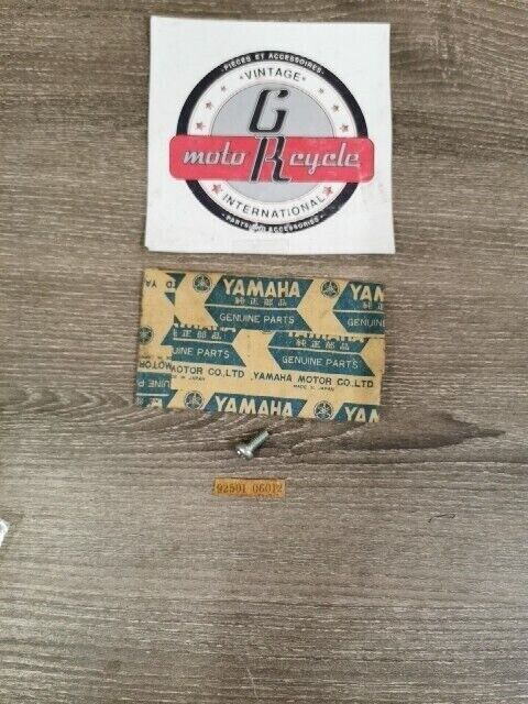 NOS YAMAHA EF4600AX YG6600DY EF45001SE SCREW PAN HEAD 92501-06012-00 Y149