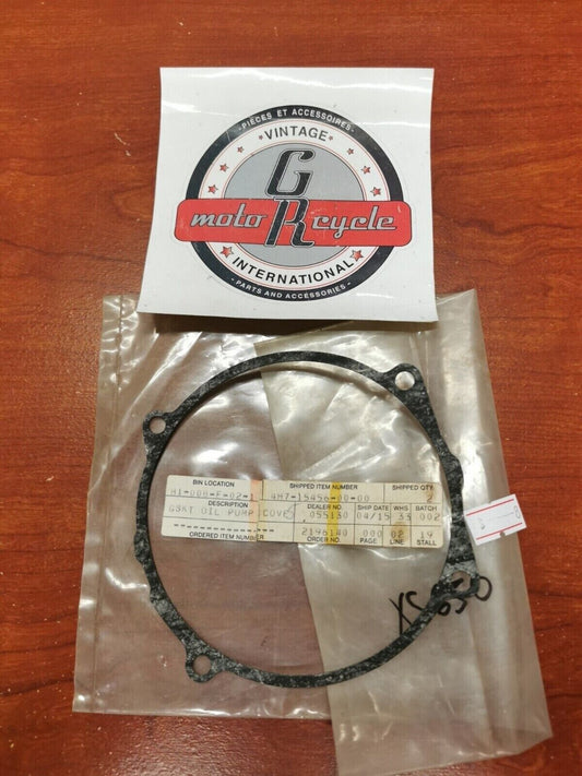 NOS Yamaha OIL PUMP COVER GASKET 4H7-15456-00-00 SUB. 4BB-15456-00-00 Y95