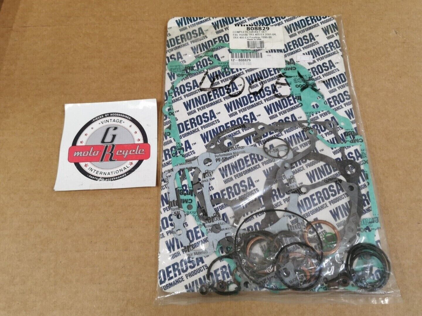 NOS WINDEROSA HONDA TRX400 TRX400EX 2001 - 2004 INCOMPLETE GASKET KIT 808829 J48