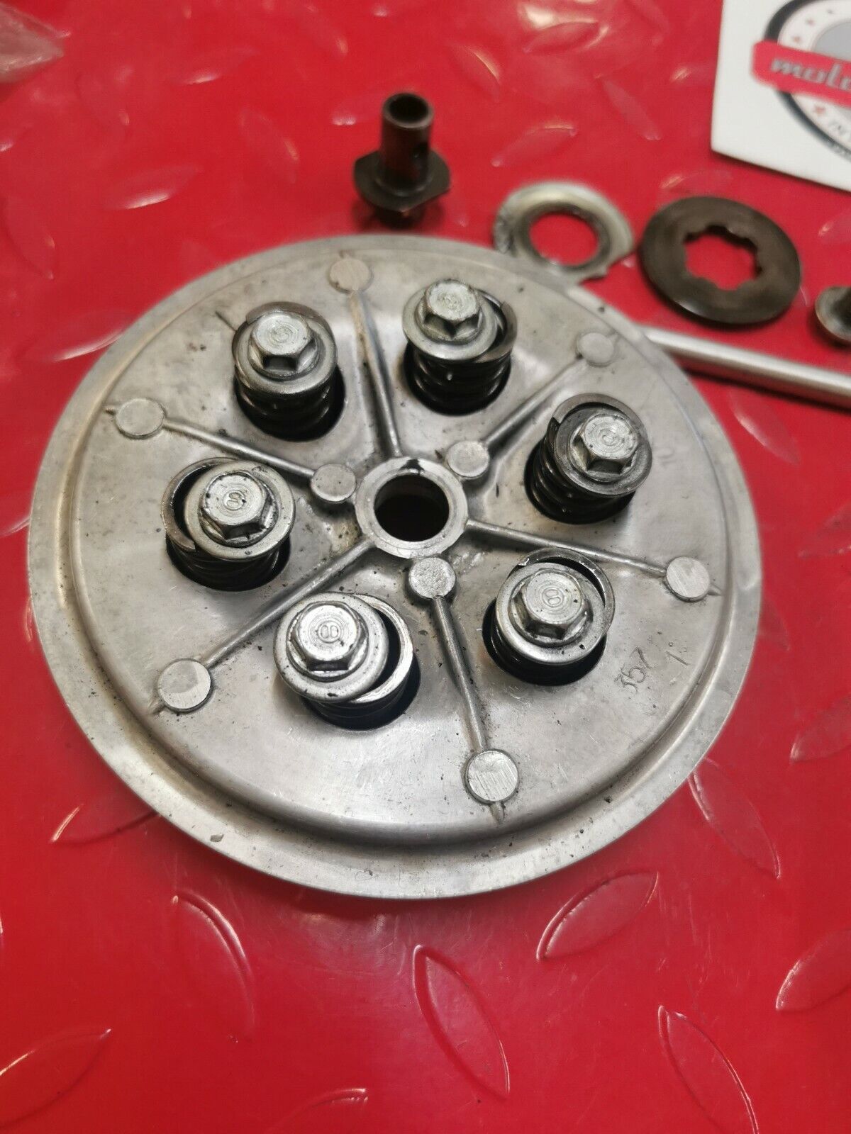 Honda MR250 1976 clutch hub pressure plate MT250 CR250M 22120-357-020