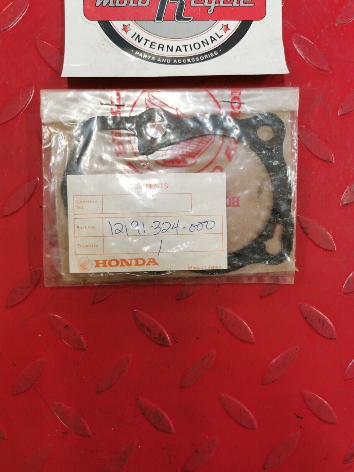 NOS Honda SL125 CB125S CL125S TL125 GASKET, CYLINDER 12191-324-000 H28