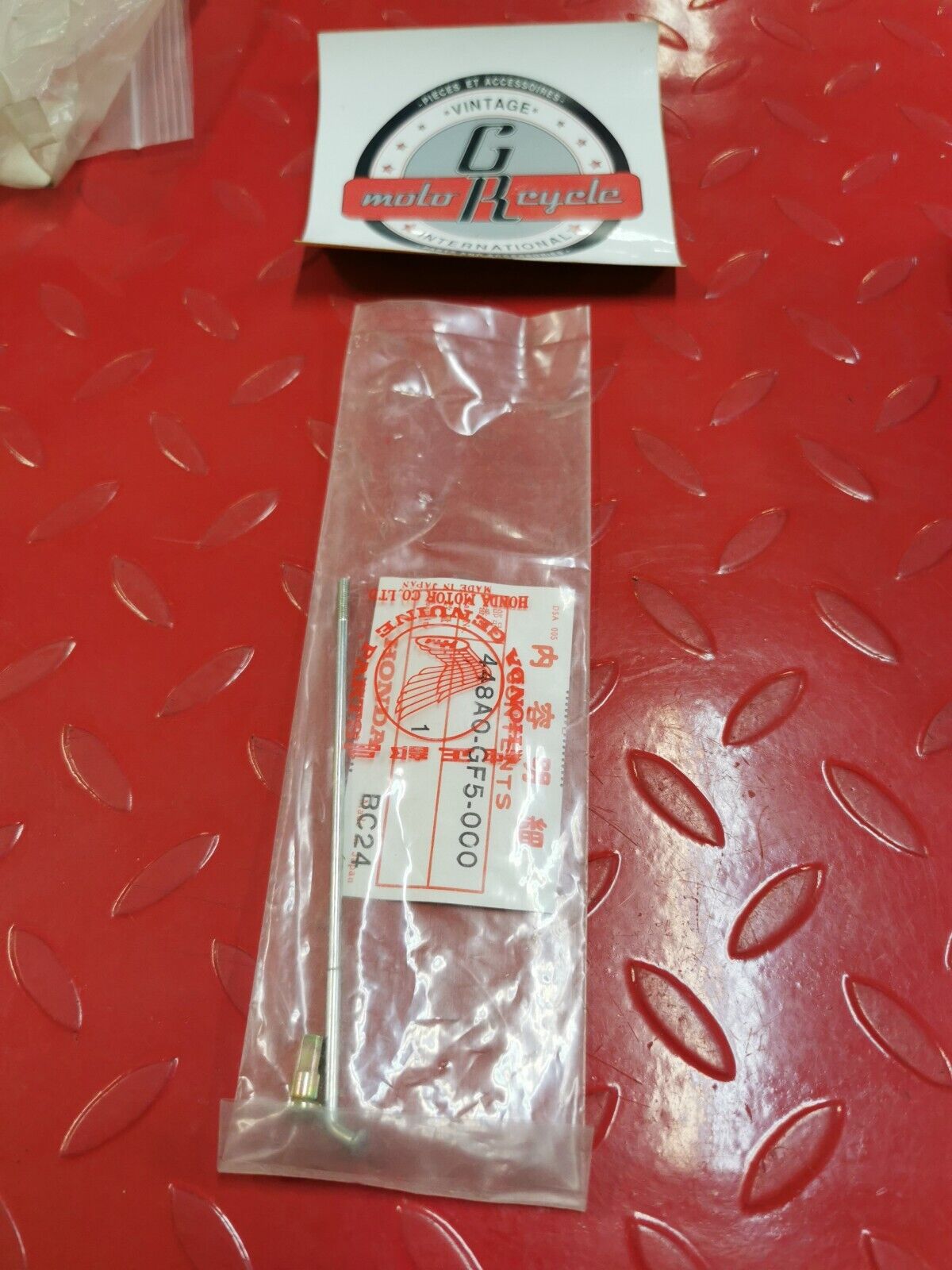 NEW NOS HONDA CR50R CR60R 1983 - 1985  SPOKE SET A FR WHEEL 448A0-GF5-000 H14