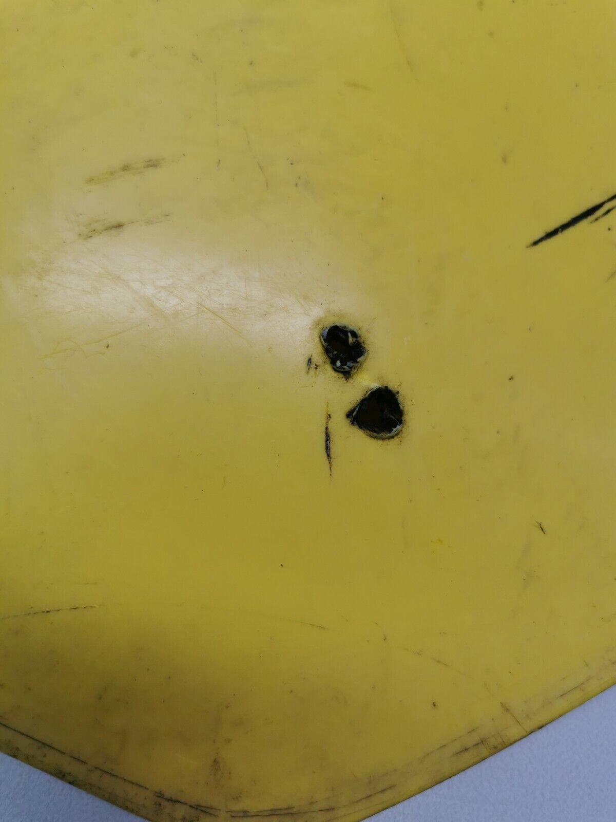 Suzuki RM125 1991 left side cover panel number plate 47211-27C00-25Y