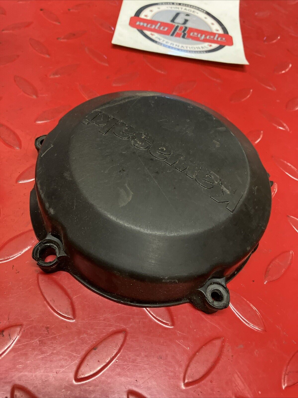 Kawasaki KDX200 1986 Left crankcase stator cover 1983 1984 1985 1987