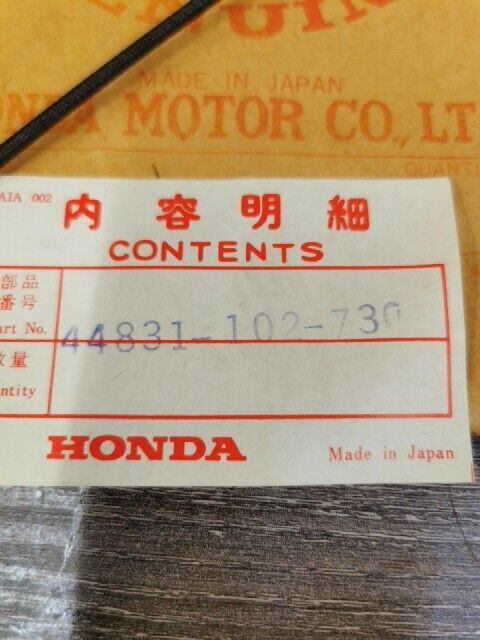NOS HONDA CT90K6 CT90K7 INNER SPEEDOMETER CABLE  44831-102-730 H76