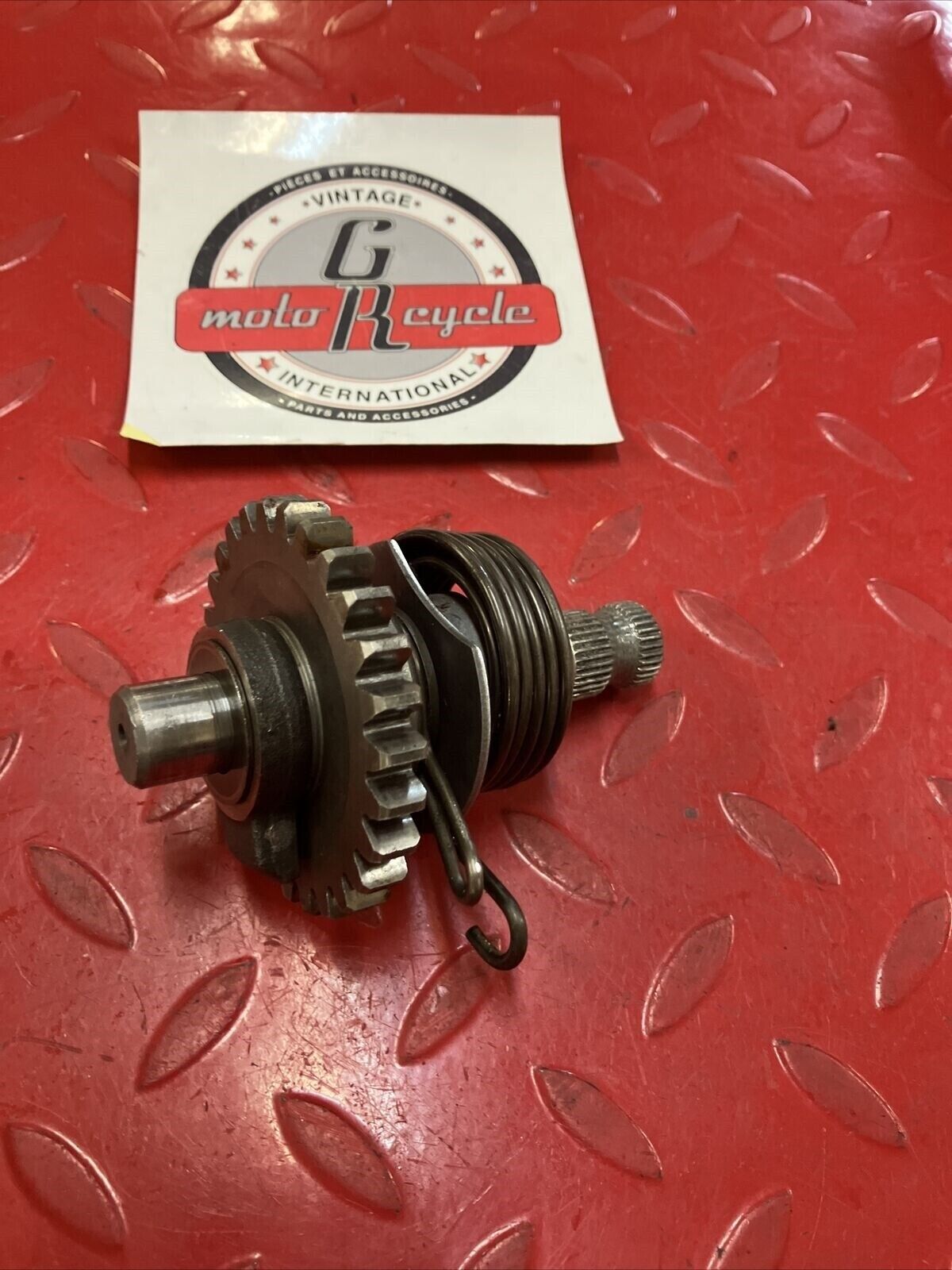 Yamaha RD400 1977 kickstarter kick starter shaft spindle gear 278-15660-01-00