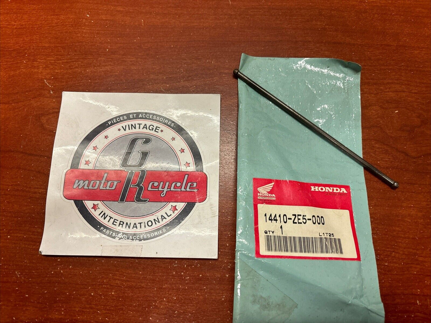 NOS Honda HRS21 HRM21 PUSH ROD 14410-ZE5-000 H184