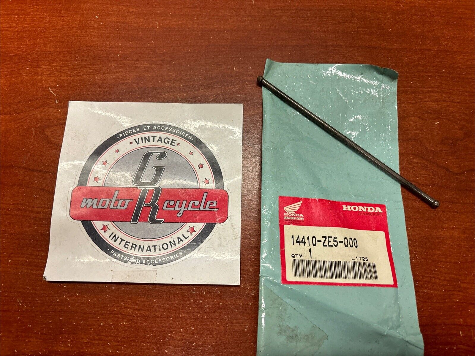 NOS Honda HRS21 HRM21 PUSH ROD 14410-ZE5-000 H184