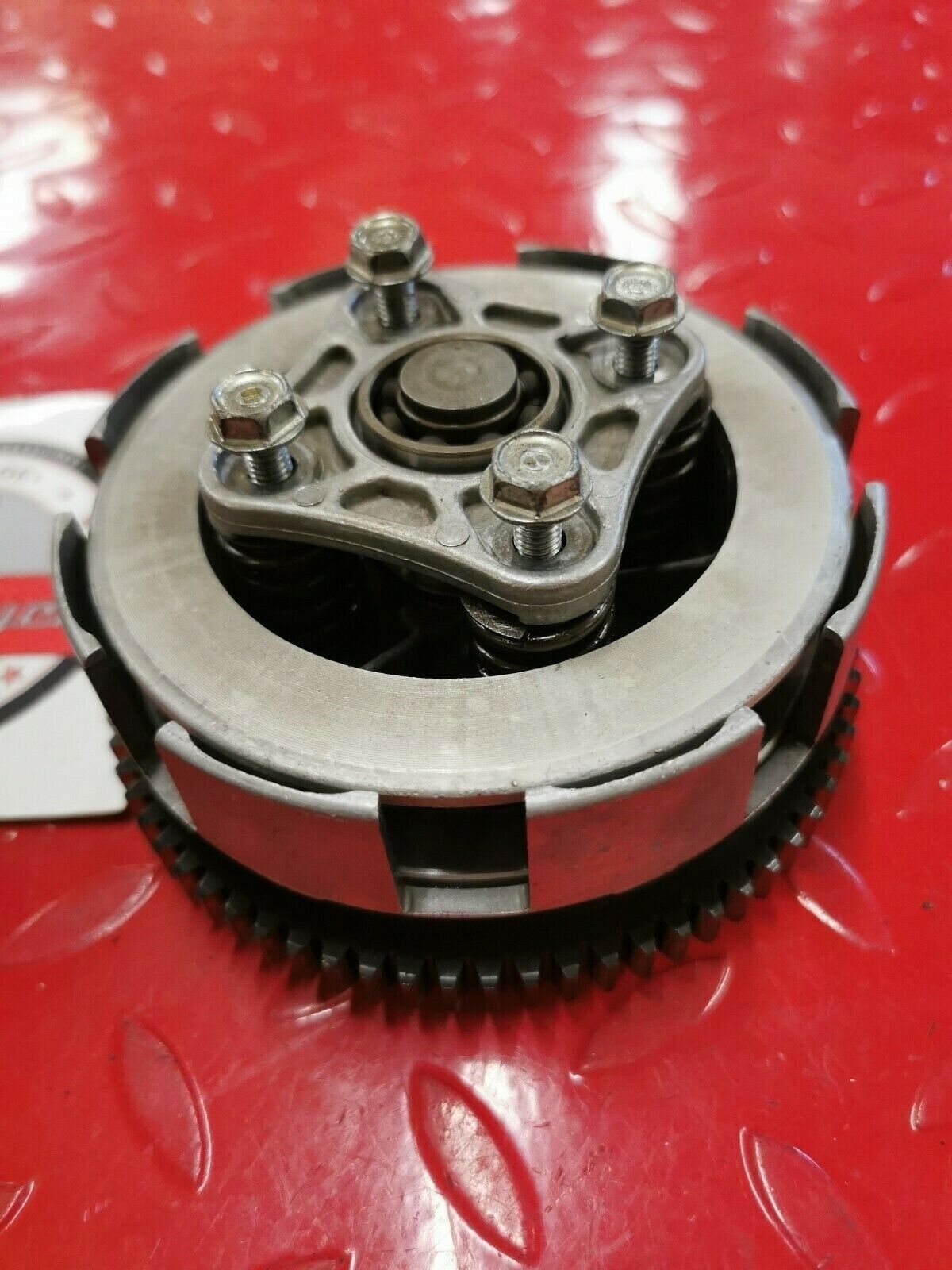 Honda XL100S 1982 complete clutch basket hub pressure plate 22100-436-000