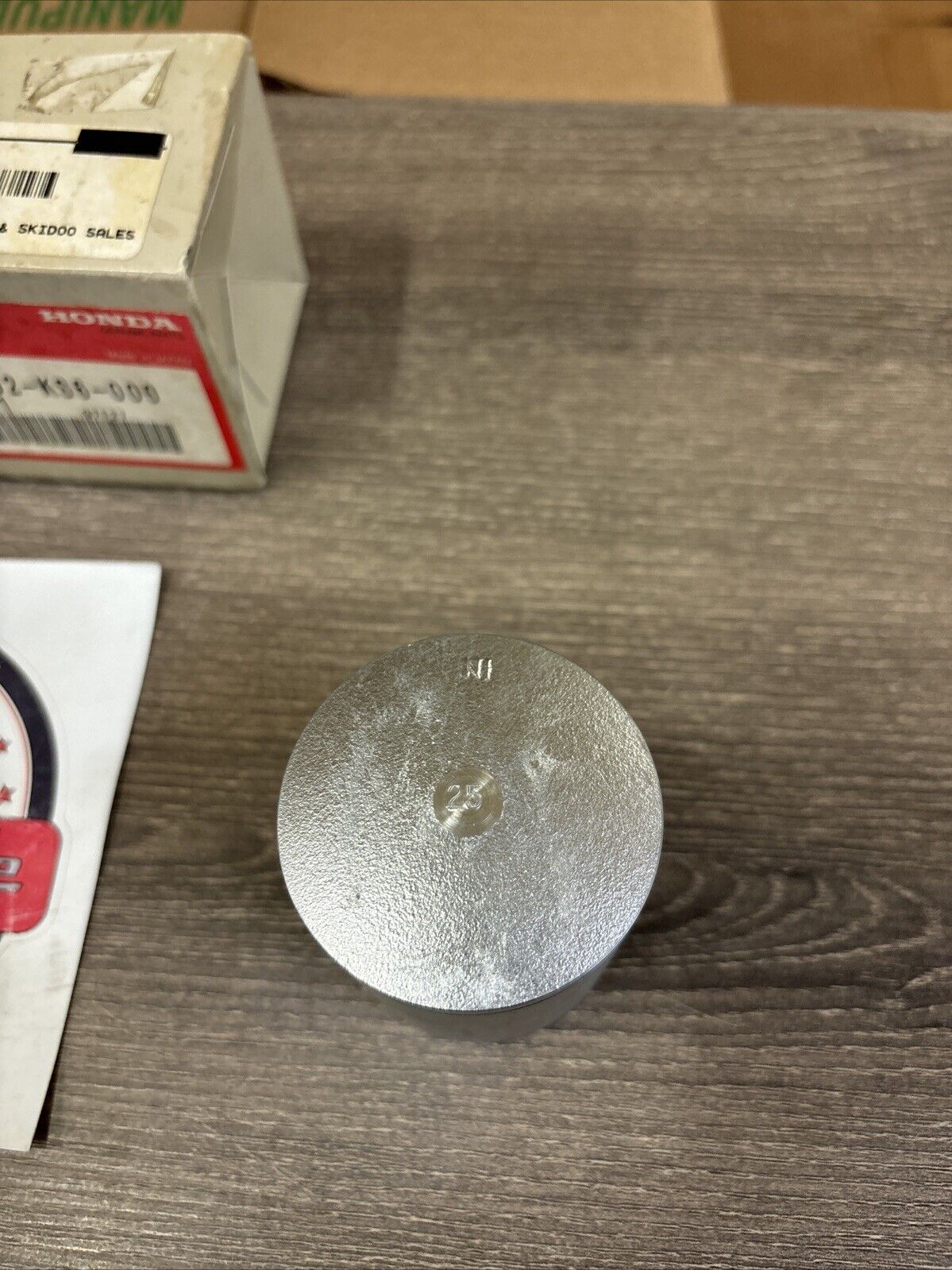 NOS Honda 1986 CR125R PISTON O/S 0.25 13102-KS6-000 H137