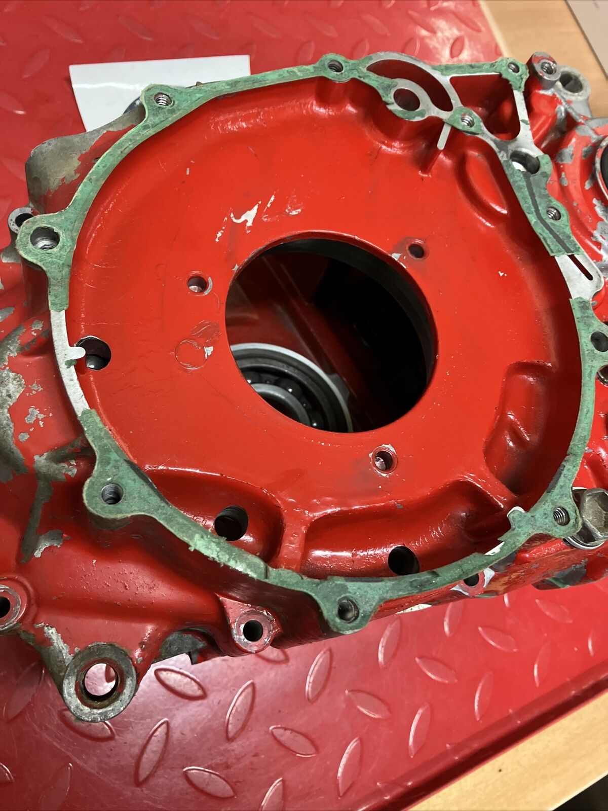 Honda XL600R 1986 Left right crankcase 1987