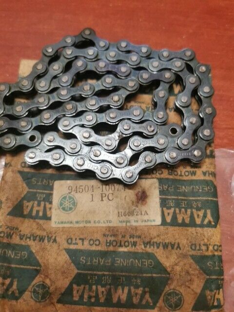 NOS Yamaha LB50P DRIVE CHAIN 94504-10074-00 SUB 94504-10078-00 Y161