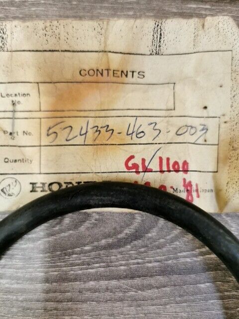 NOS HONDA GL1100 GOLDWING 1980 - 1983 HOSE L RR SHOCK ABSORBER 52433-463-003 H87