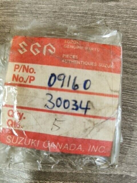 NOS SUZUKI LT230E 1987 - 1993 LT230S WASHER 30X50X1 09160-30034 S53