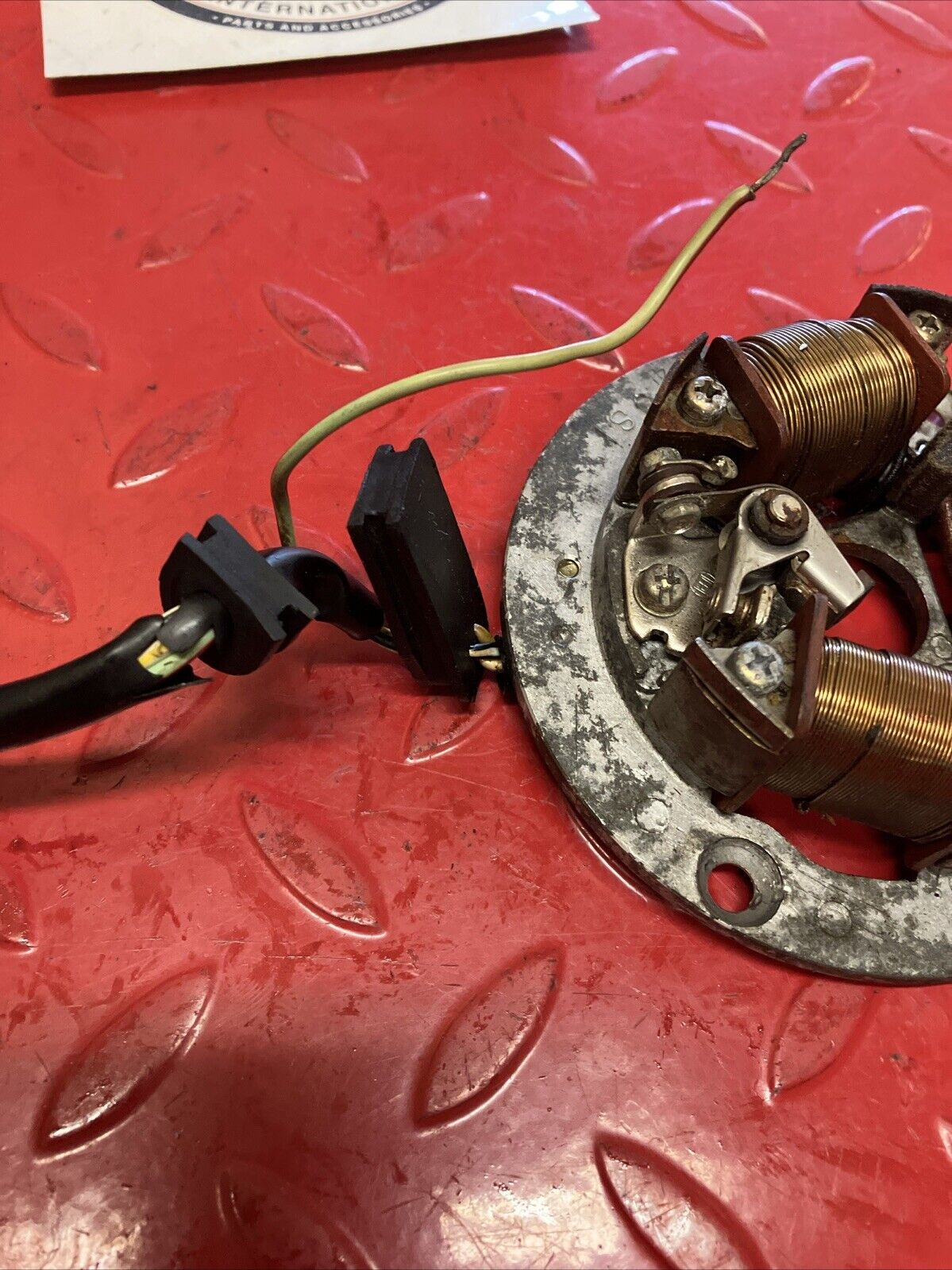Honda MT125 1975 stator flywheel assy rotor magneto alternator 1974 1976