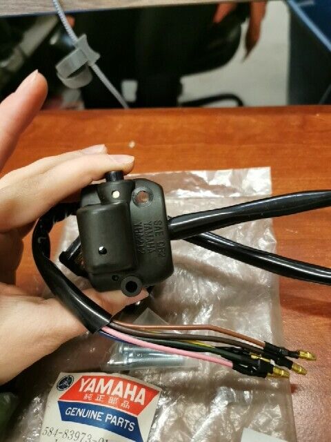 NOS Yamaha HANDLE SWITCH 584-83963-00-00 & 584-83973-01-00 SUB 1H7-83973-10 Y115