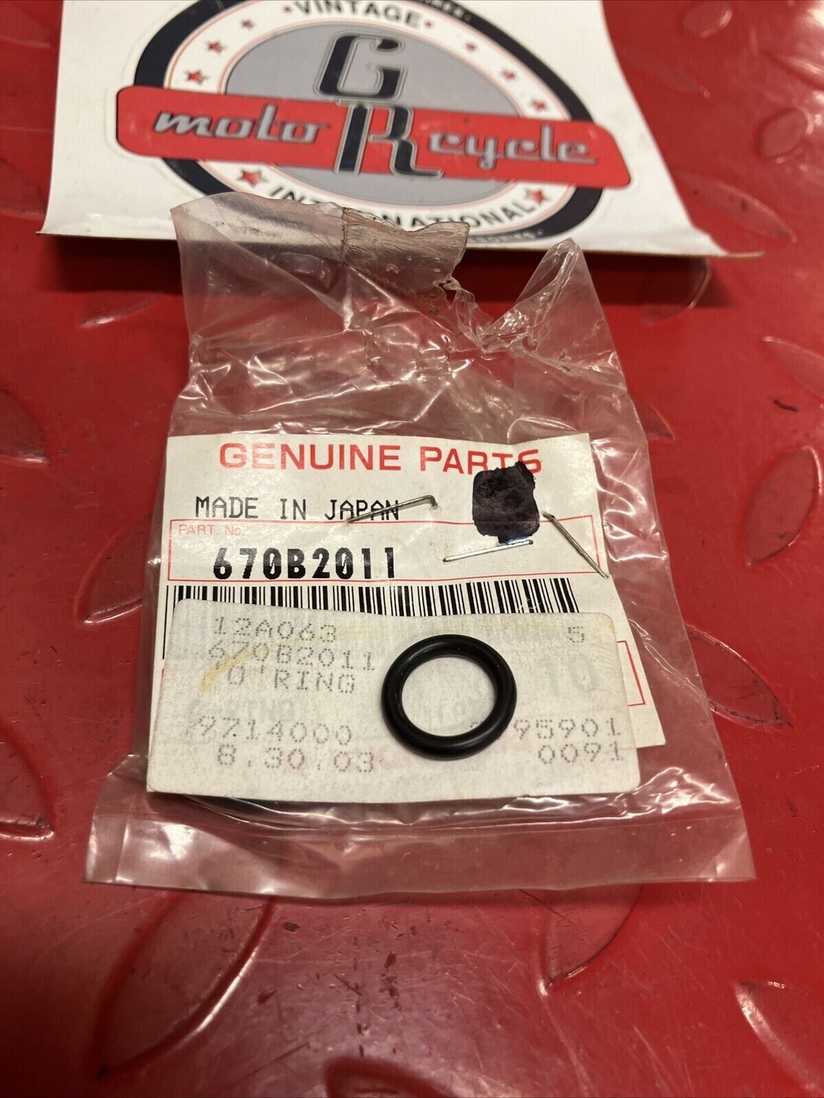 NOS KAWASAKI O-RING 670B2011 K14