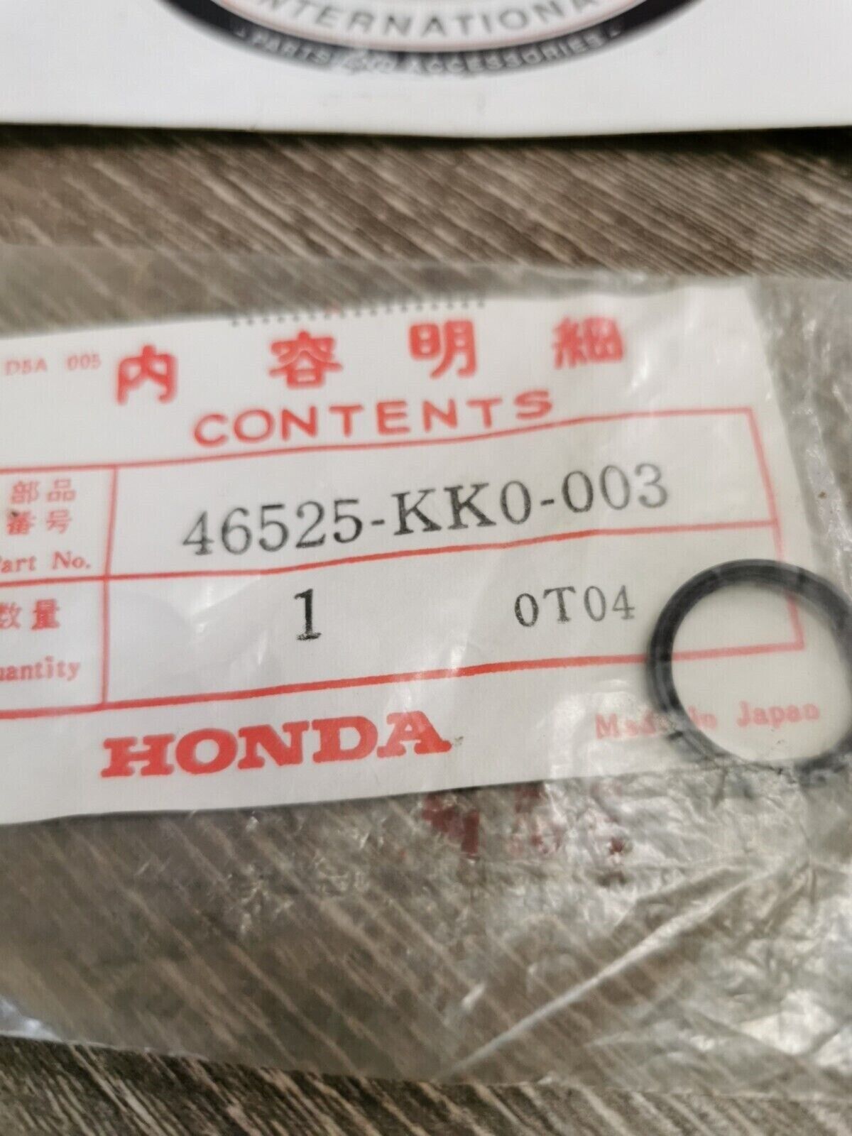 NOS HONDA NX650 DUST SEAL 46525-KK0-003 H57