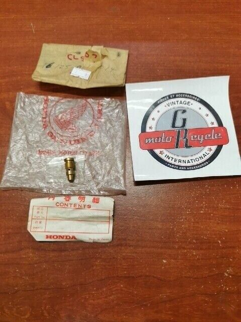 NOS Honda CD50 CD65 FLOAT VALVE (INCOMPLETE) 16125-061-014 SUB 16011-061-004 H98