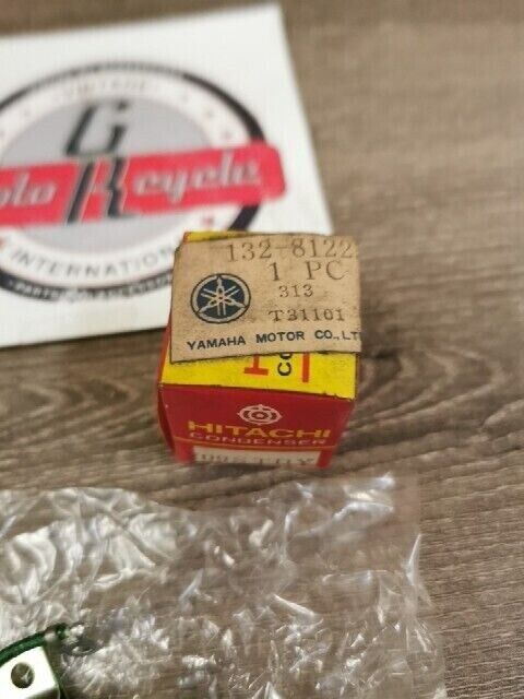 NOS Yamaha DS7 YA6 MJ2 RD200C DT125C AT3 CONDENSER 132-81225-10-00 Y138