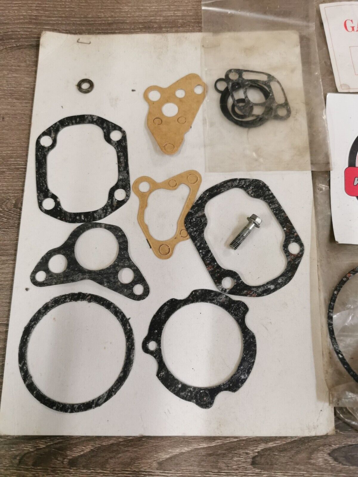 NOS HONDA GASKET C70 C70M CT70 CL70  INCOMPLETE GASKET KIT J49