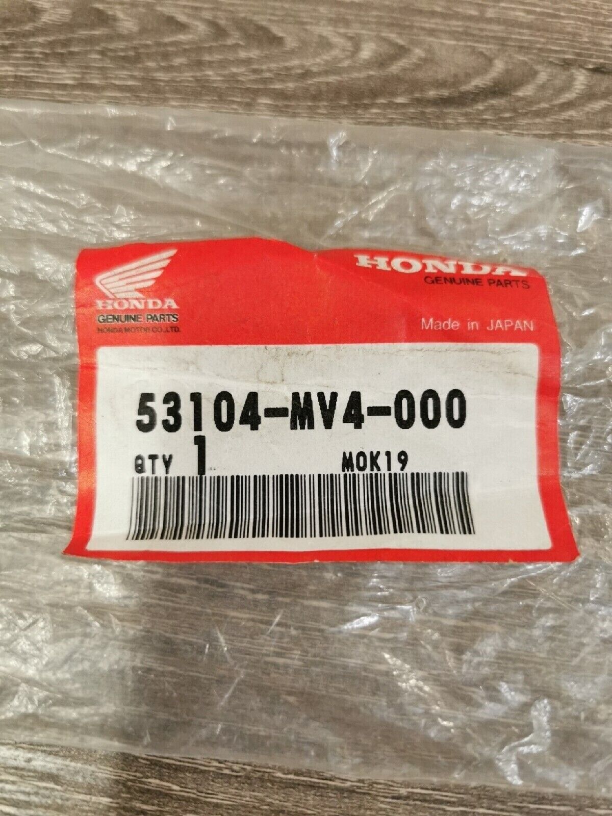 NOS HONDA CBR600SE CBR600F3 VFR1200FD  HANDLEBAR WEIGHT 53104-MV4-000 H46