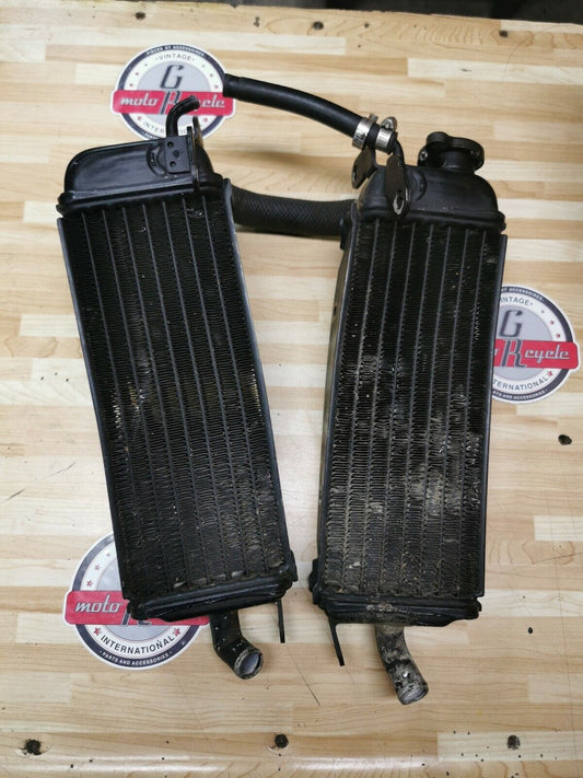 Suzuki RM125 1984 left right radiator set 1985 17710-14502