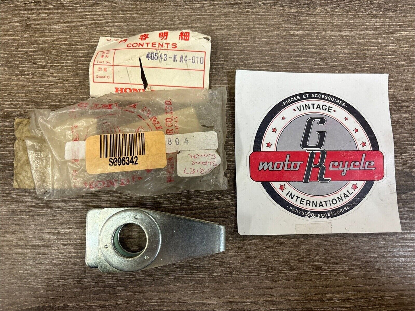 NOS Honda 1981 CR250 R CR450 R CHAIN ADJUSTER 40543-KA4-010 H127
