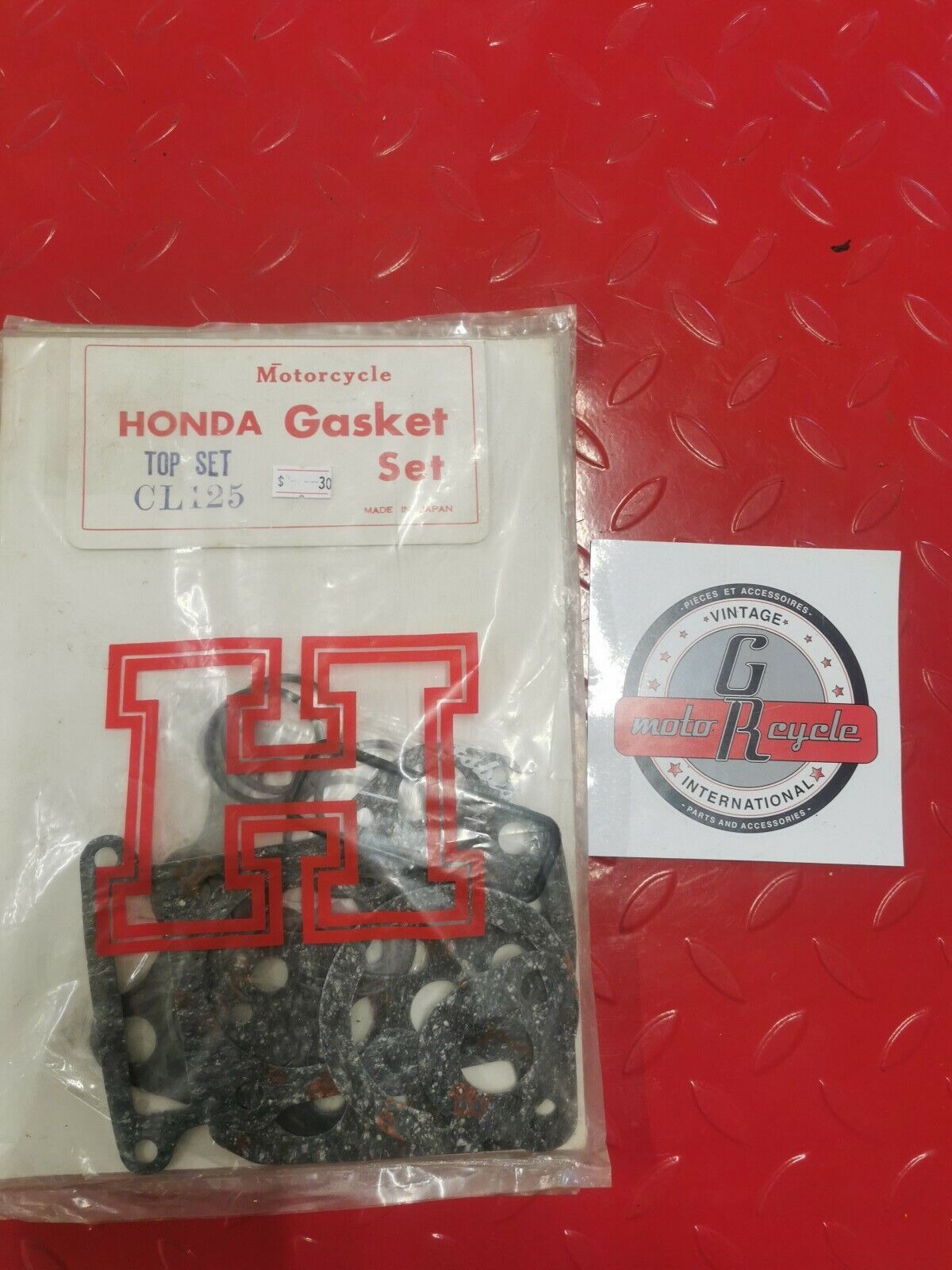 NOS Honda 125cc CL125 CD125 TOP SET GASKET KIT H2