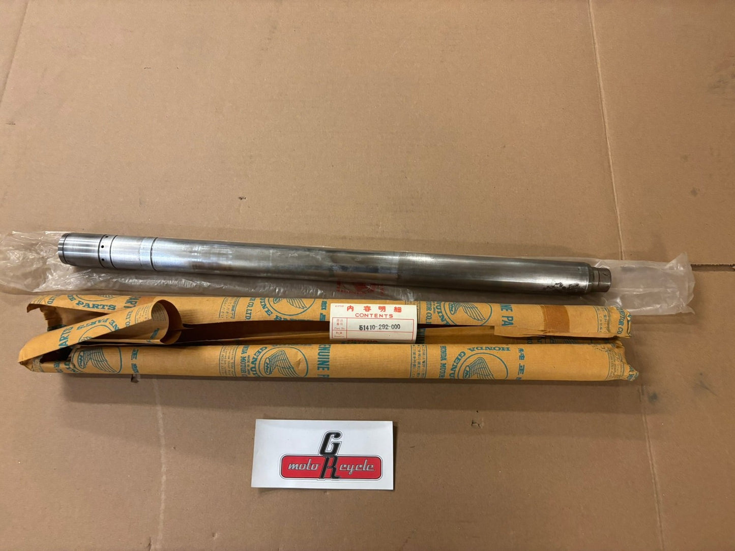 HONDA FRONT FORK PIPE 51410292000 HBOX