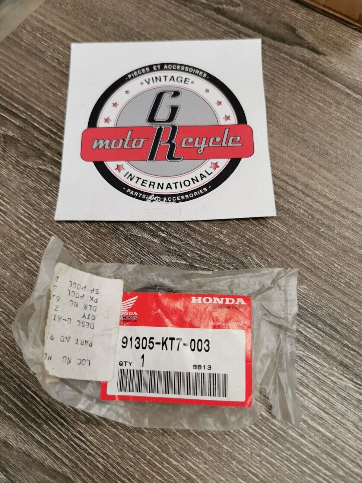 NOS HONDA NX250 GL1200A GL1100A TRX500FA 1983 - 2007 O RING 91305-KT7-003 H50