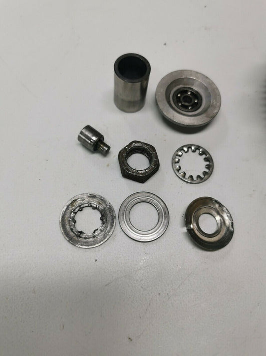 Kawasaki KX125 1980 complete clutch basket hub pressure plate 13081-1060