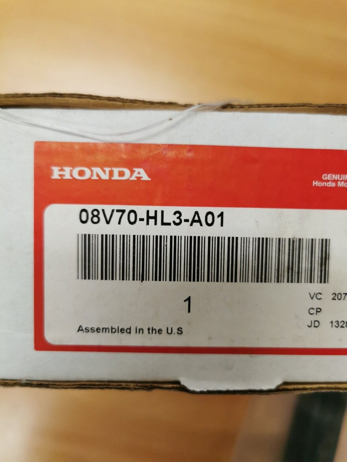 NOS HONDA SIDE BY SIDE PIONEER 700 2014  BACK UP ALARM  08V70-HL3-A01  H23