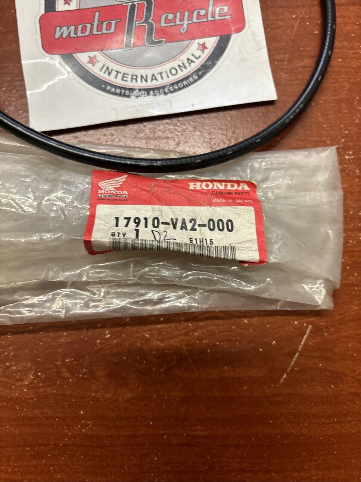 NOS Honda HRM21 HRS21 THROTTLE CABLE 17910-VA2-000 H160