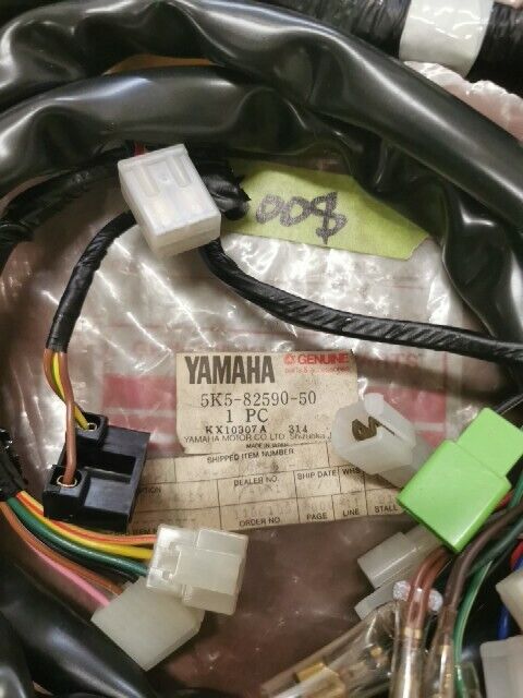 NOS Yamaha 1981 - 1983 XJ550 WIRE HARNESS 5K5-82590-50-00 Y164
