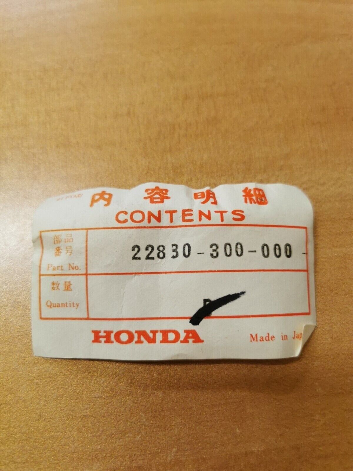 NOS HONDA CB400 CB750 CAM CLUTCH LIFTER 22830-300-000 H20