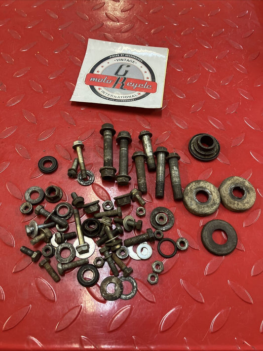 Suzuki RM125 1985 misc frame bolt nut collar washer hardware 1984