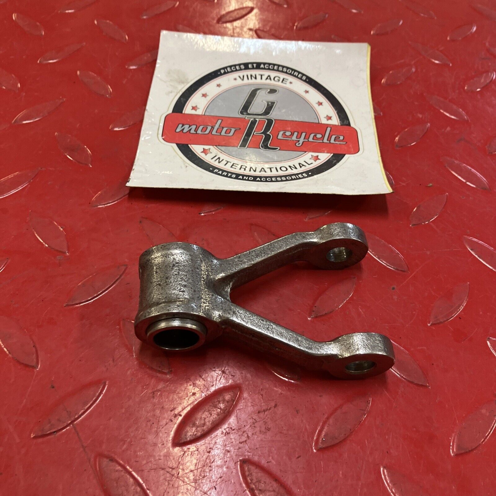Honda CR80R 1983 swingarm rear shock linkage connecting rod CR60R