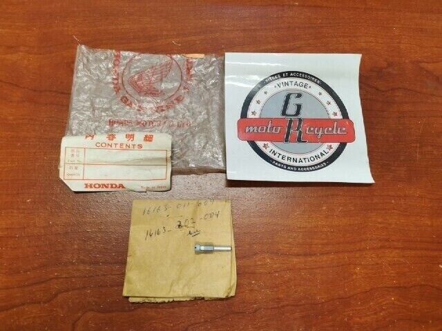 NOS Honda CB100K CB92 CL100 S S50 S65 THROTTLE STOP SCREW 16163-011-004 H75