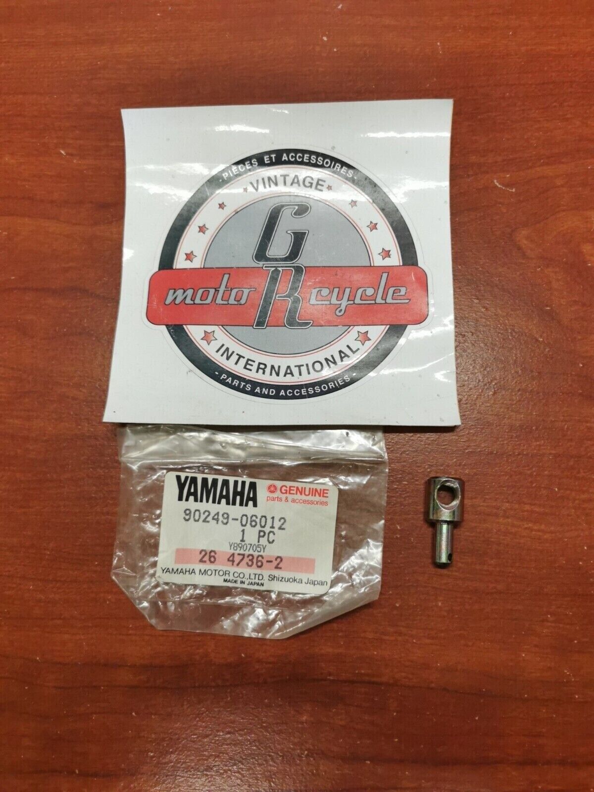 NOS Yamaha SXV70 SXV60 BR250 VT600 VT500 ET340 EC340 PIN 90249-06012-00 Y100