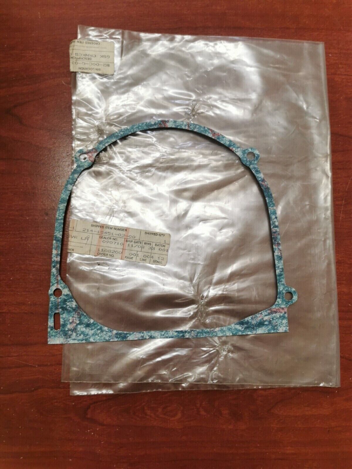 NOS Yamaha YZ250 YZ360 DT1 DT2 DT3 CRANKCASE COVER GASKET 214-15451-09-00 Y73