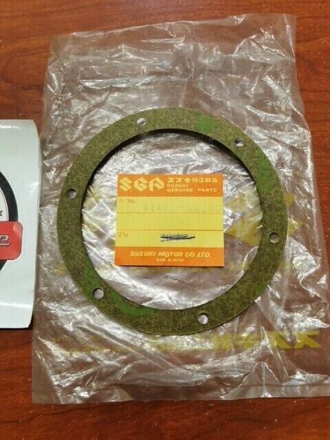 NOS Suzuki GT380 GT550 POINTS CONTACT BREAKER COVER GASKET 11491-33000 S32