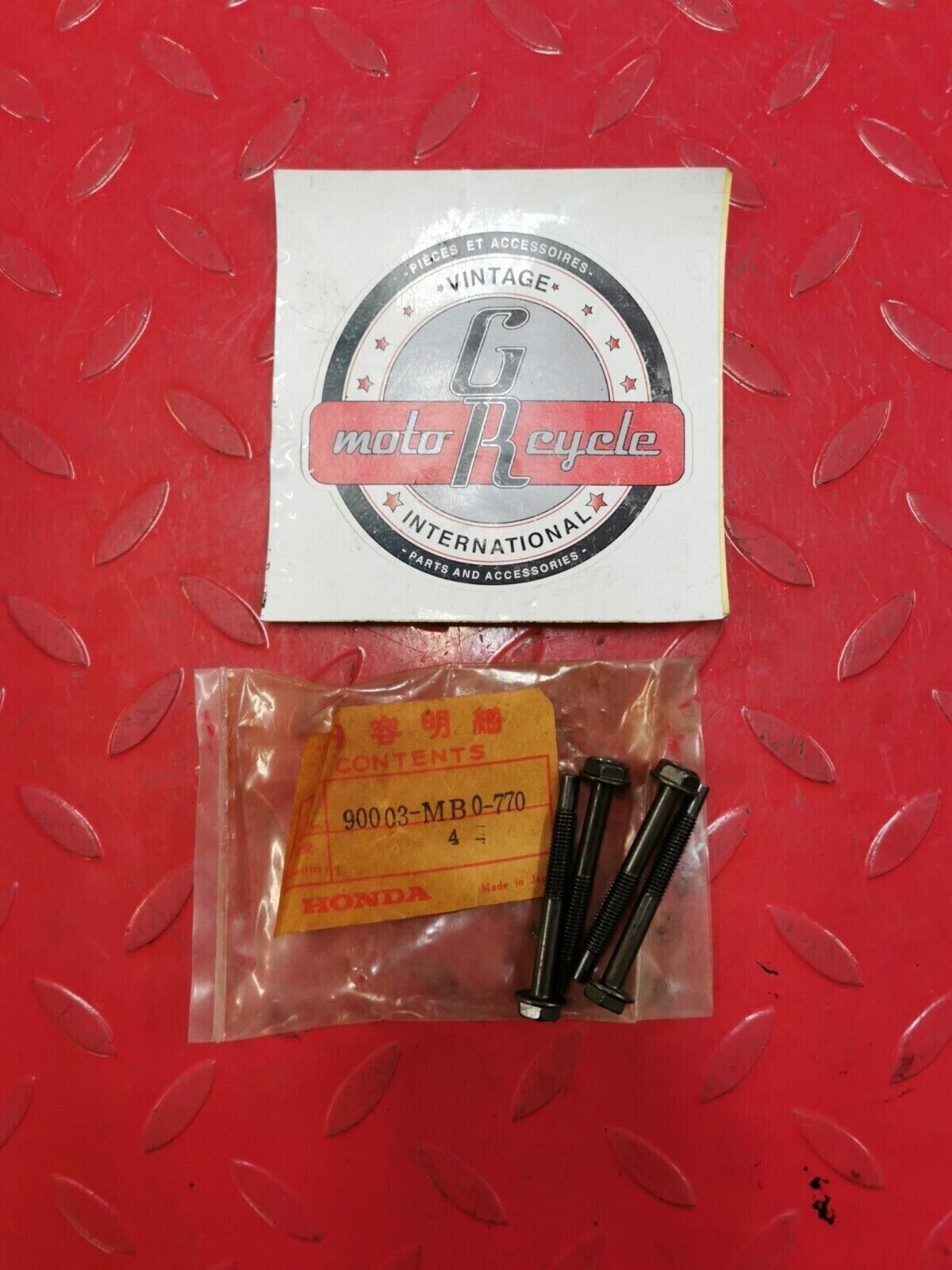 NOS Honda VF1100 VF750 VF700 BOLT, FLANGE (6X54) 90003-MB0-770 H27