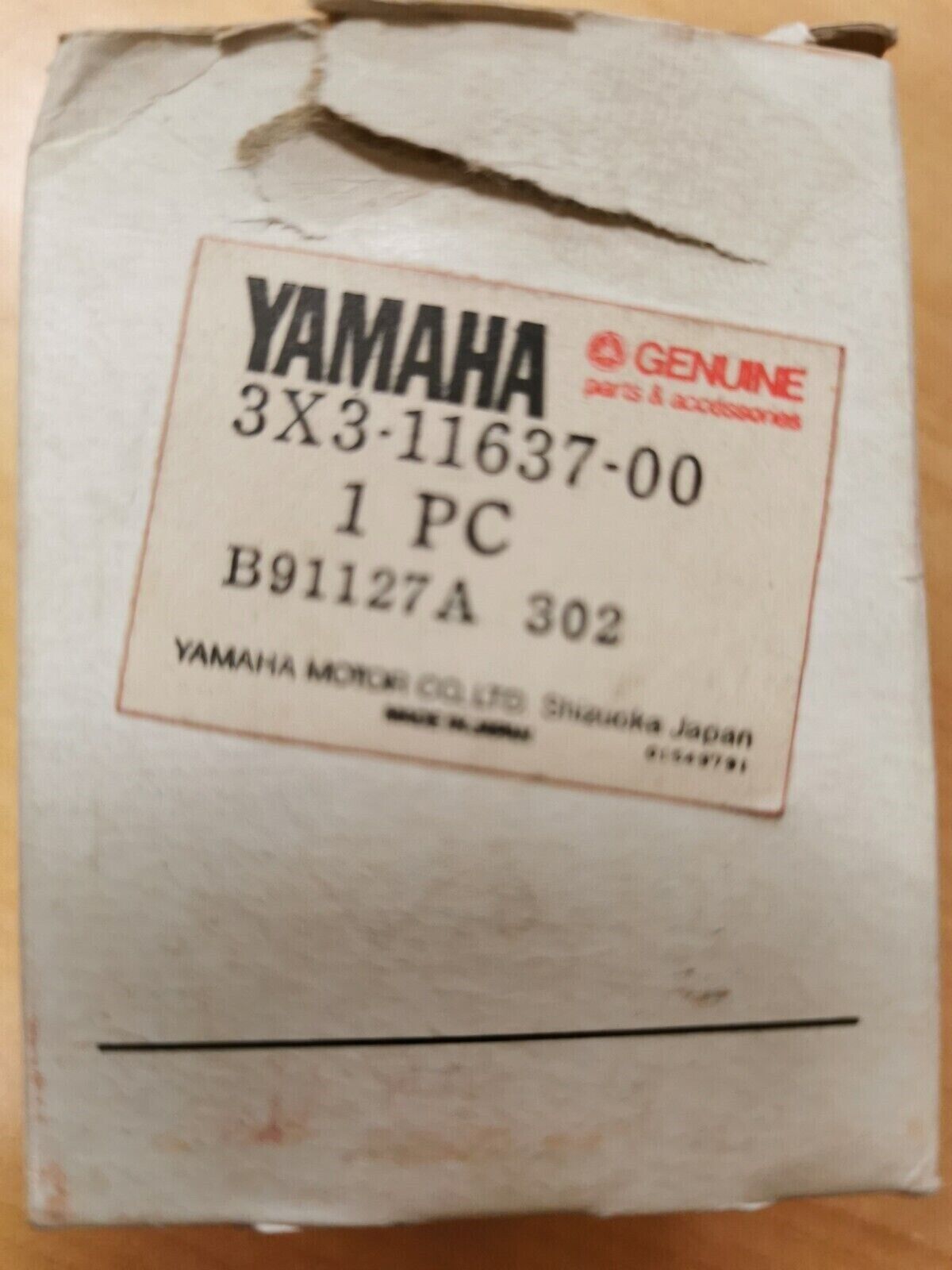 NOS YAMAHA YT125 1980 - 1985     PISTON   3RD OS 0.75  3X3-11637-00 Y45